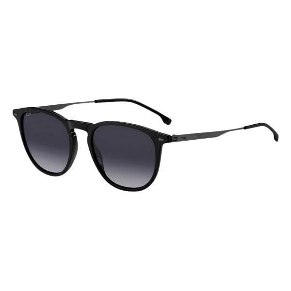 Hugo Boss 1639/S Yuvarlak Siyah Erkek Güneş Gözlüğü