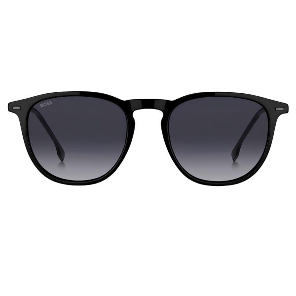 Hugo Boss 1639/S Yuvarlak Siyah Erkek Güneş Gözlüğü