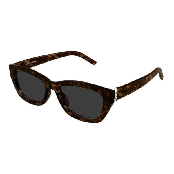 Saint Laurent SL M153 Geometrik Havana Kadın Güneş Gözlüğü