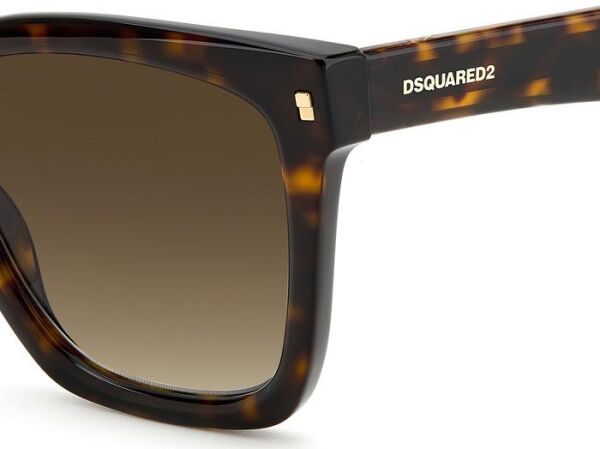 Dsquared2 D2 0053/S Kelebek Leopar Kadın Güneş Gözlüğü