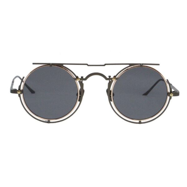Vysen Arie A-1 Metal Siyah Yuvarlak Unisex Güneş Gözlüğü