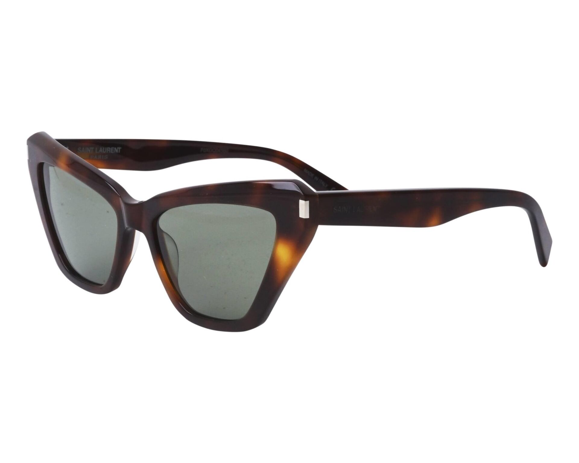 Saint Laurent SL 466 Leopar Cat Eye Kadın Güneş Gözlüğü