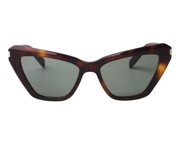 Saint Laurent SL 466 Leopar Cat Eye Kadın Güneş Gözlüğü