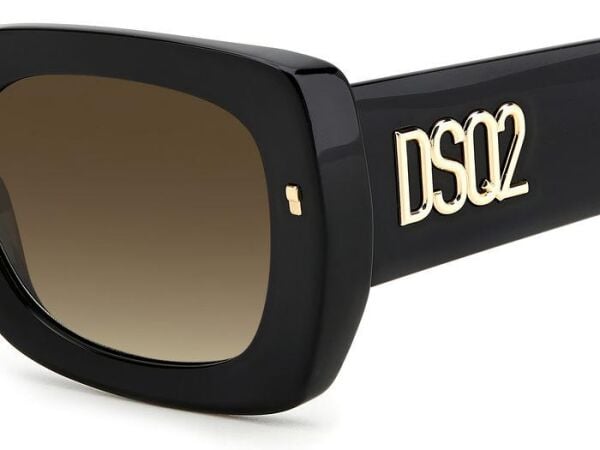 Dsquared2 D2 0061/S Gold Siyah Kadın Güneş Gözlüğü