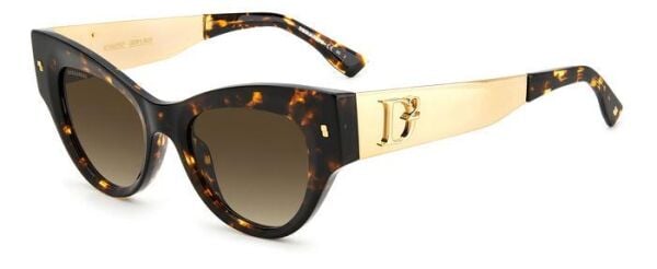 Dsquared2 0062/S Leopar Cat Eye Kadın Güneş Gözlüğü