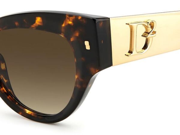 Dsquared2 0062/S Leopar Cat Eye Kadın Güneş Gözlüğü