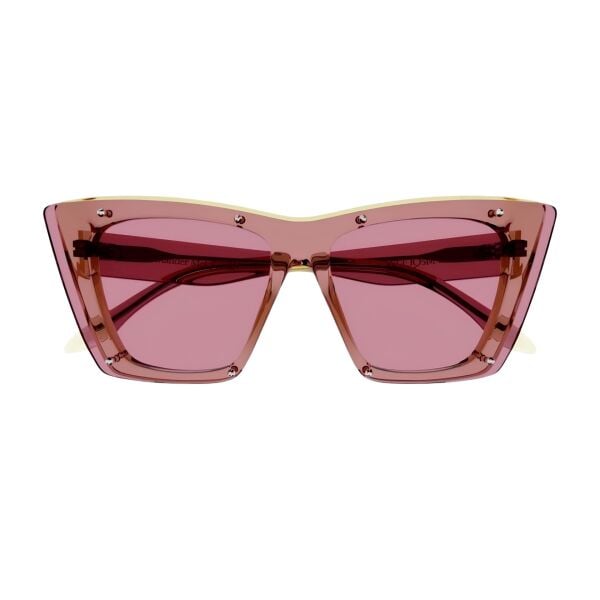 Alexander Mcqueen Am0361s Şeffaf Cat Eye Kadın Güneş Gözlüğü