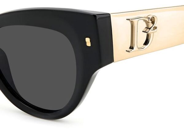 Dsquared2 D2 0062/S Cat Eye Siyah Kadın Güneş Gözlüğü