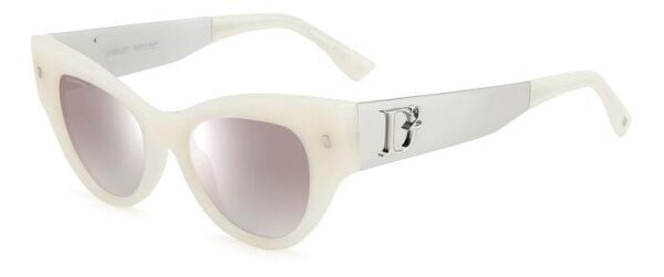 Dsquared2 D2 0062/S Cat Eye Beyaz Kadın Güneş Gözlüğü