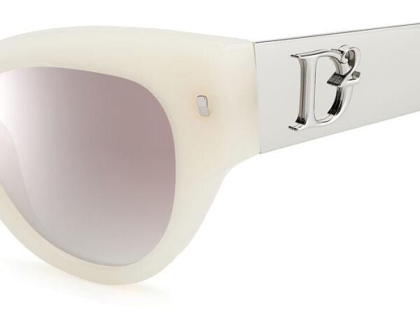 Dsquared2 D2 0062/S Cat Eye Beyaz Kadın Güneş Gözlüğü