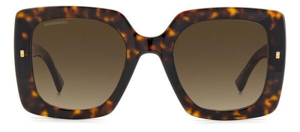 Dsquared2 D2 0063/S Leopar Kelebek Kadın Güneş Gözlüğü