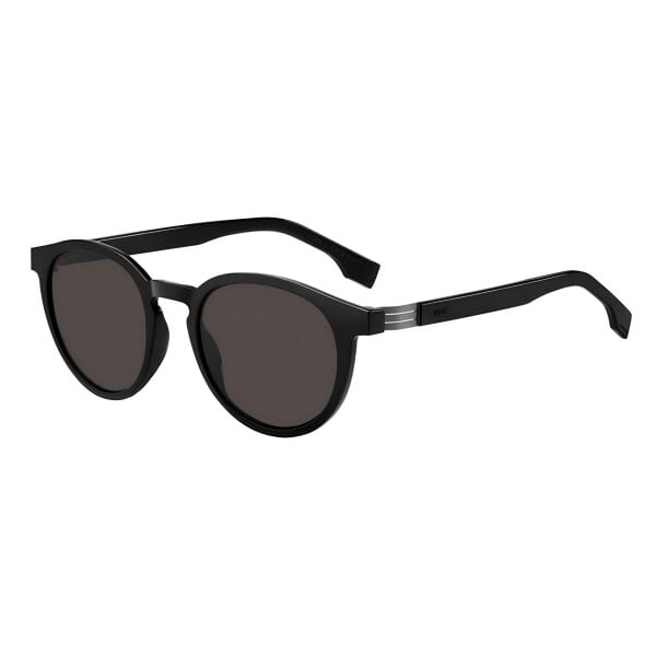Hugo Boss 1575/S 807IR Yuvarlak Siyah Erkek Güneş Gözlüğü