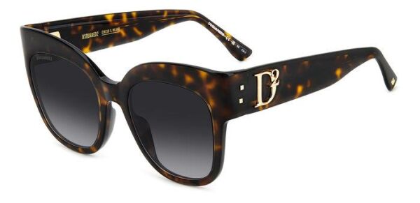Dsquared2 D2 0097/S Cat Eye Leopar Kadın Güneş Gözlüğü
