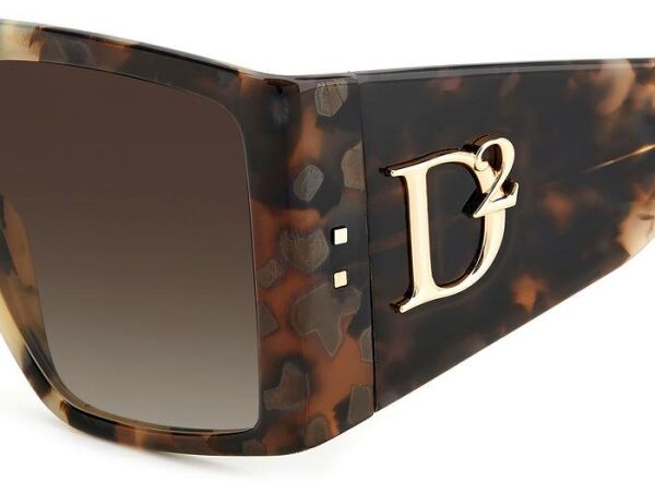 Dsquared2 D2 0096/S Leopar Kelebek Kadın Güneş Gözlüğü