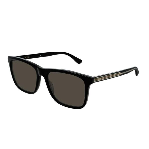 Gucci Gg 0381 sn Kare Siyah Unisex Güneş Gözlüğü