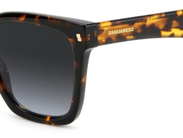 Dsquared2 D2 0053/S Leopar Kelebek Kadın Güneş Gözlüğü