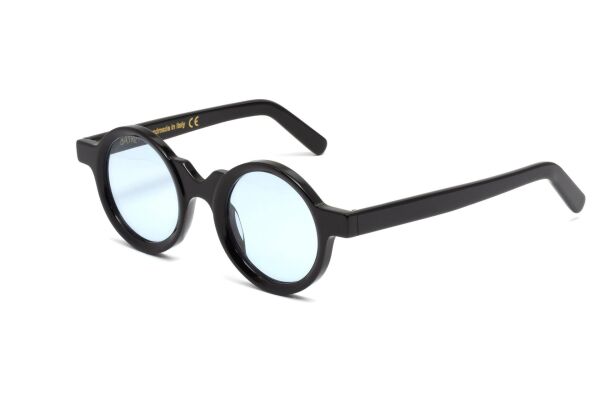 Bayrıa Tergeste Yuvarlak Siyah Erkek Güneş Gözlüğü