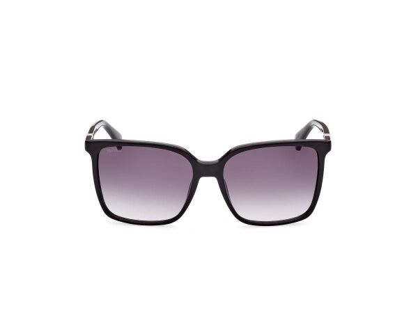 Maxmara Mm 0046 Kare Siyah Kadın Güneş Gözlüğü