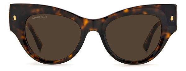 Dsquared2 D2 0062/S Leopar Cat Eye Kadın Güneş Gözlüğü