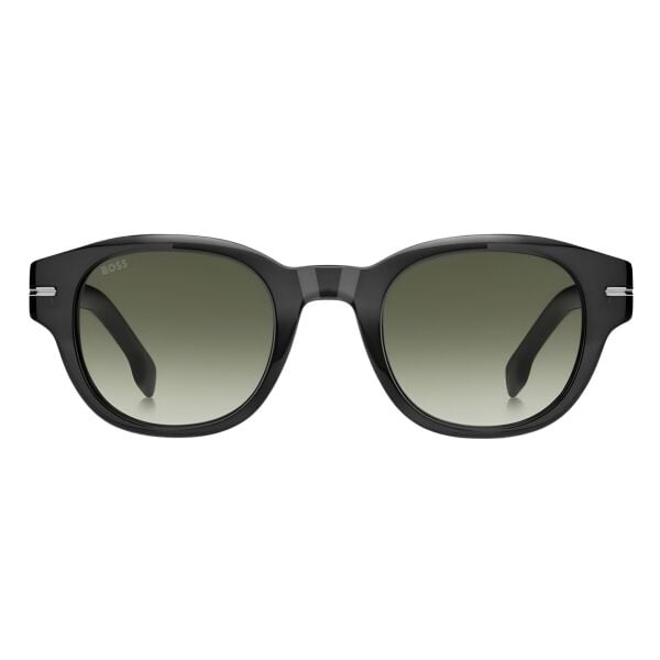 Hugo Boss 1717/S Siyah Yuvarlak Erkek Güneş Gözlüğü