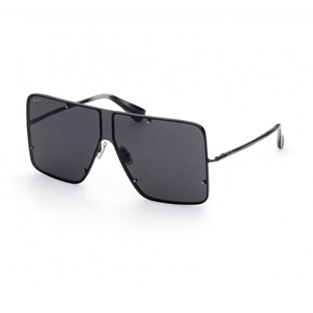 Maxmara Mm 0004 Metal Siyah Maske Unisex Güneş Gözlüğü