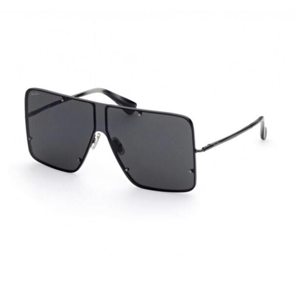 Maxmara Mm 0004 Metal Siyah Maske Unisex Güneş Gözlüğü