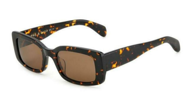 Rag & Bone Rnb 6002/S Leopar Dikdörtgen Kadın Güneş Gözlüğü