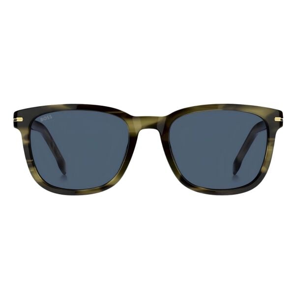 Hugo Boss 1722/G/S Leopar Desenli Oval Erkek Güneş Gözlüğü