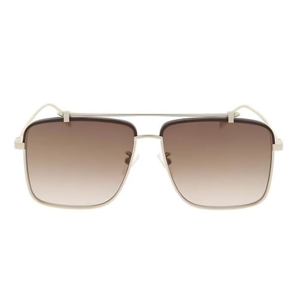 Alexander Mcqueen Am0336s Metal Kare Erkek Güneş Gözlüğü
