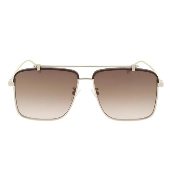 Alexander Mcqueen Am0336s Metal Kare Erkek Güneş Gözlüğü