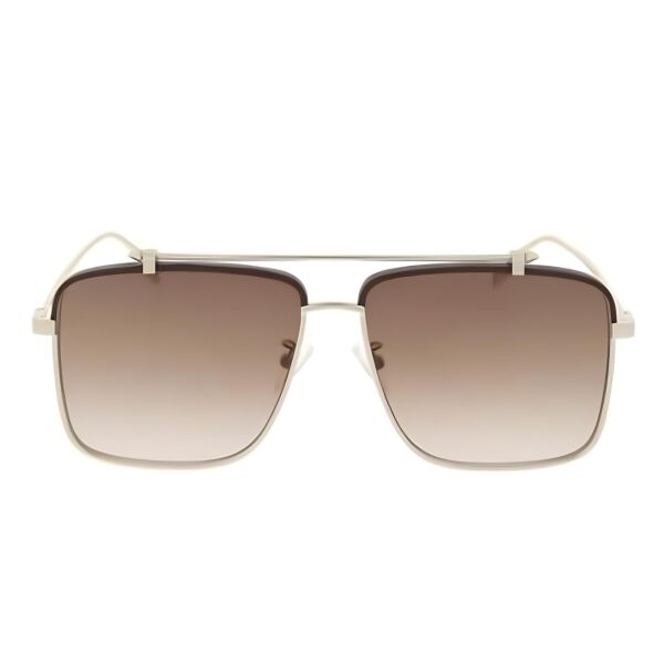 Alexander Mcqueen Am0336s Metal Kare Erkek Güneş Gözlüğü