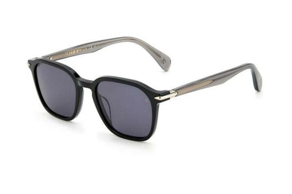Rag & Bone Rnb 5043/S Gri Siyah Kare Erkek Güneş Gözlüğü