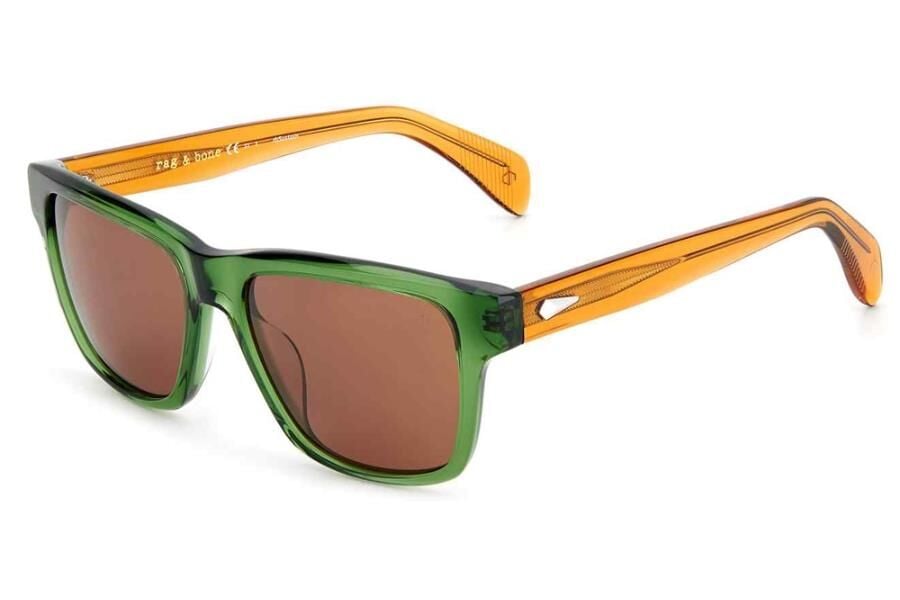 Rag & Bone Rnb 5041/S Turuncu Yeşil Unisex Güneş Gözlüğü