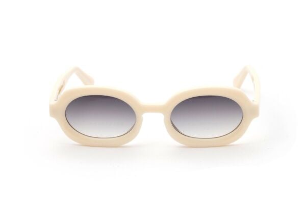 Bayrıa Norba C05 Krem Yuvarlak Kadın Güneş Gözlüğü