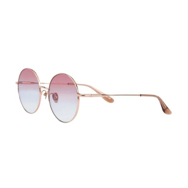 Projekt Produkt Gold Titanyum Yuvarlak Unisex Güneş Gözlüğü