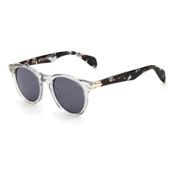 Rag & Bone Rnb 5012/S Yuvarlak Şeffaf Unisex Güneş Gözlüğü