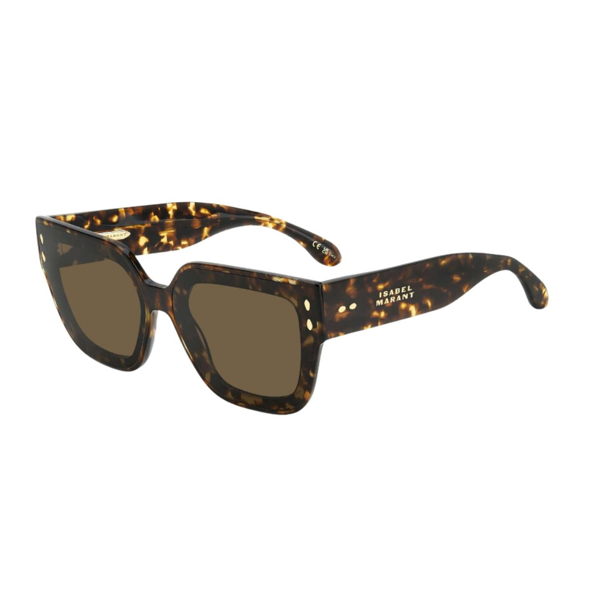 Isabel Marant im 0170/S Kelebek Leopar Kadın Güneş Gözlüğü