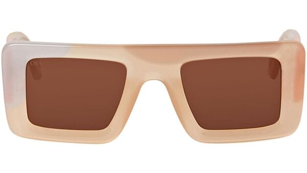 Off White Seattle Oeri069 Pudra Kare Kadın Güneş Gözlüğü