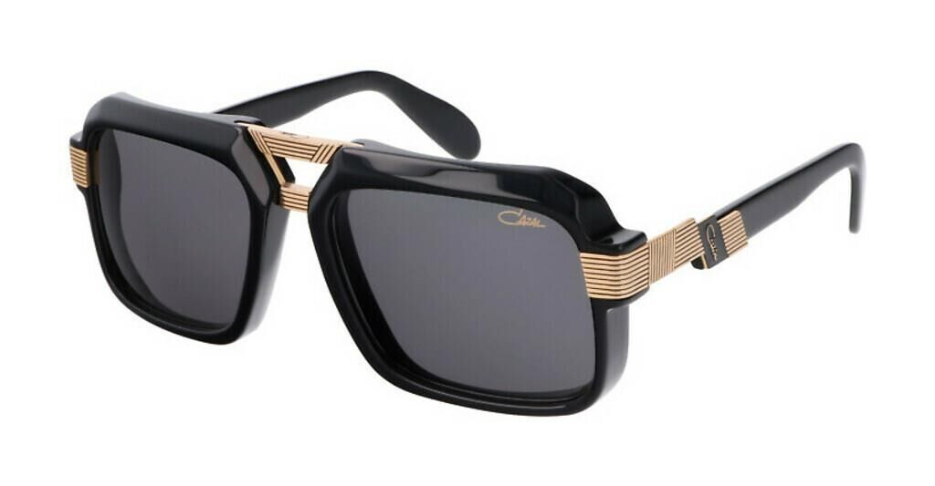 Cazal Mod 669 56 Kare Siyah Erkek Güneş Gözlüğü