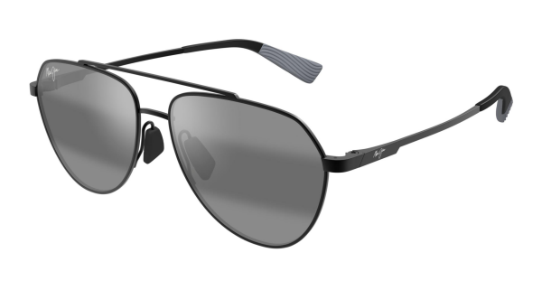 Maui Jim MJ 0439S Siyah Metal Erkek Güneş Gözlüğü
