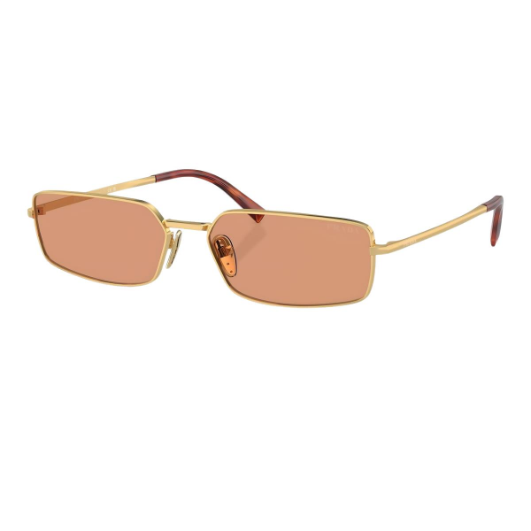 Prada 0pr A60S 5AK07V Gold Dikdörtgen Kadın Güneş Gözlüğü