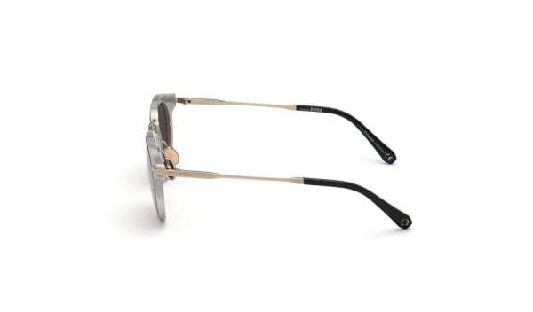 Omega Om 0029 Gri Yuvarlak Erkek Güneş Gözlüğü