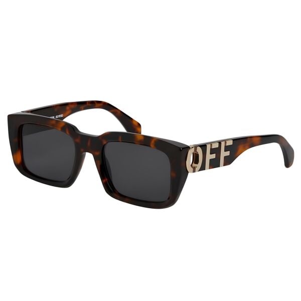 Off White Oeri125 Kare Leopar Kadın Güneş Gözlüğü