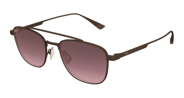 Maui Jim MJ 0640S Kahverengi Kare Erkek Güneş Gözlüğü