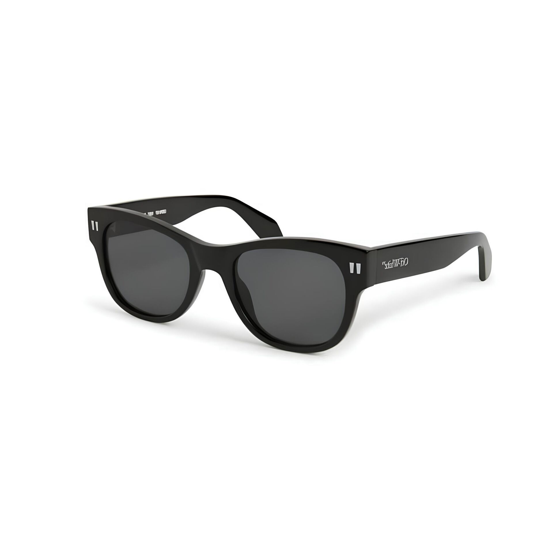 Off White Oeri107 Oval Siyah Unisex Güneş Gözlüğü