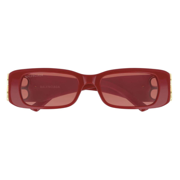 Balenciaga Bb0096S 003 Gold Bordo Kadın Güneş Gözlüğü