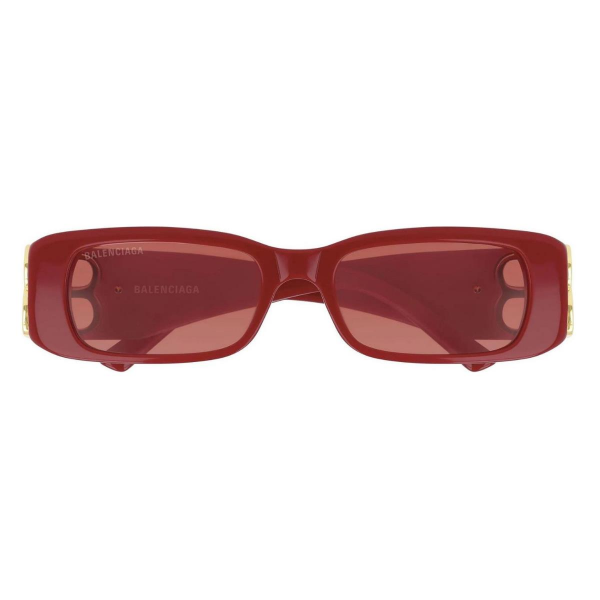 Balenciaga Bb0096S 003 Gold Bordo Kadın Güneş Gözlüğü