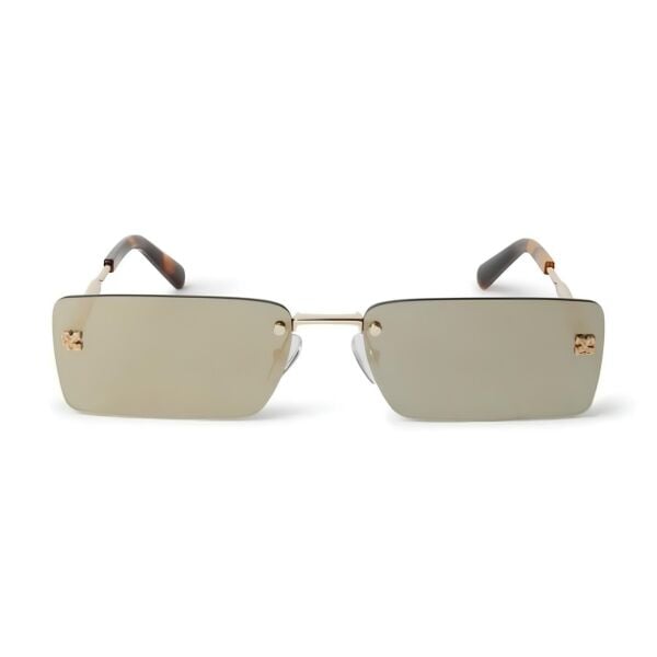 Off White Oeri096 Metal Dikdörtgen Unisex Güneş Gözlüğü