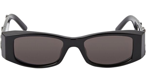 Palm Angels Angel2 Dikdörtgen Siyah Kadın Güneş Gözlüğü