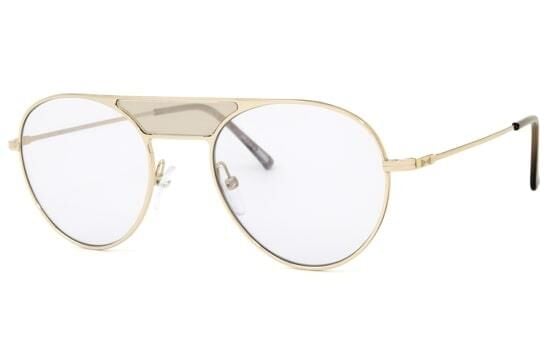 Snob Indro-56M Gold Yuvarlak Unisex Güneş Gözlüğü